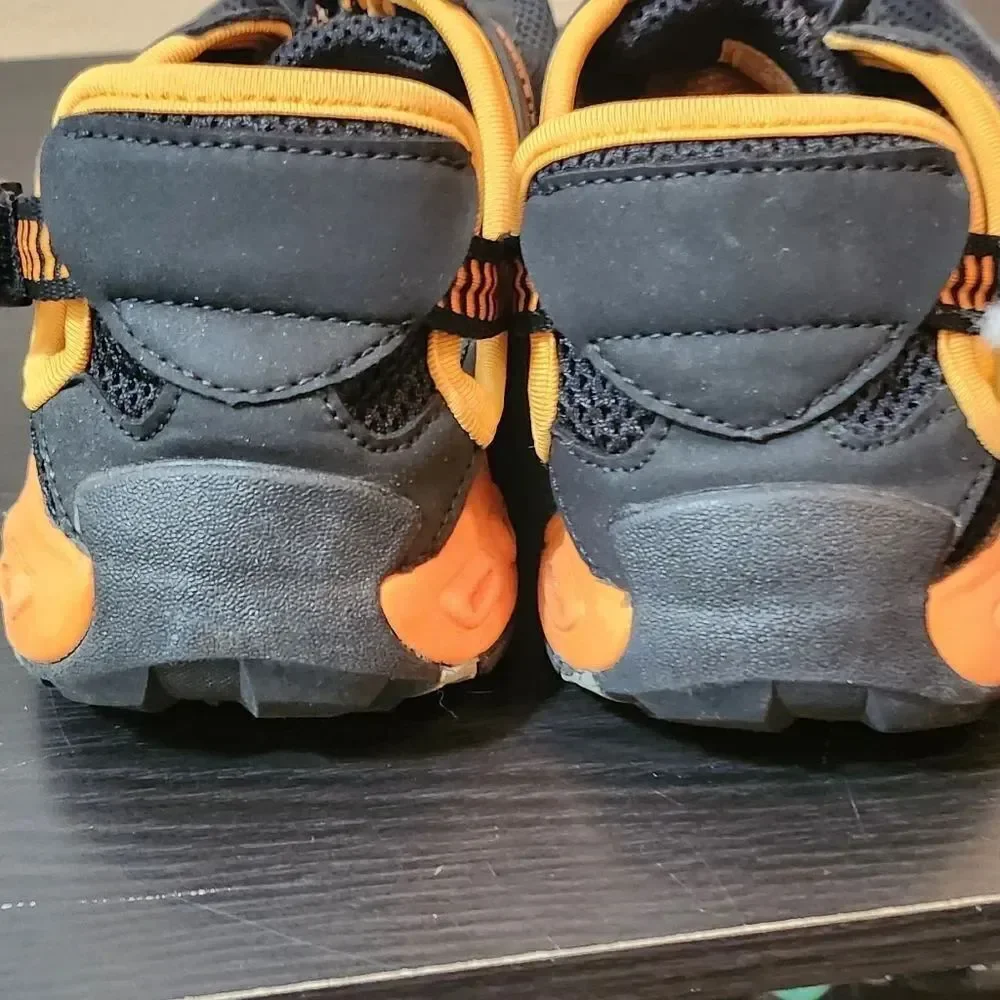 Skechers Black and Orange Sport Slip-On Water Shoes